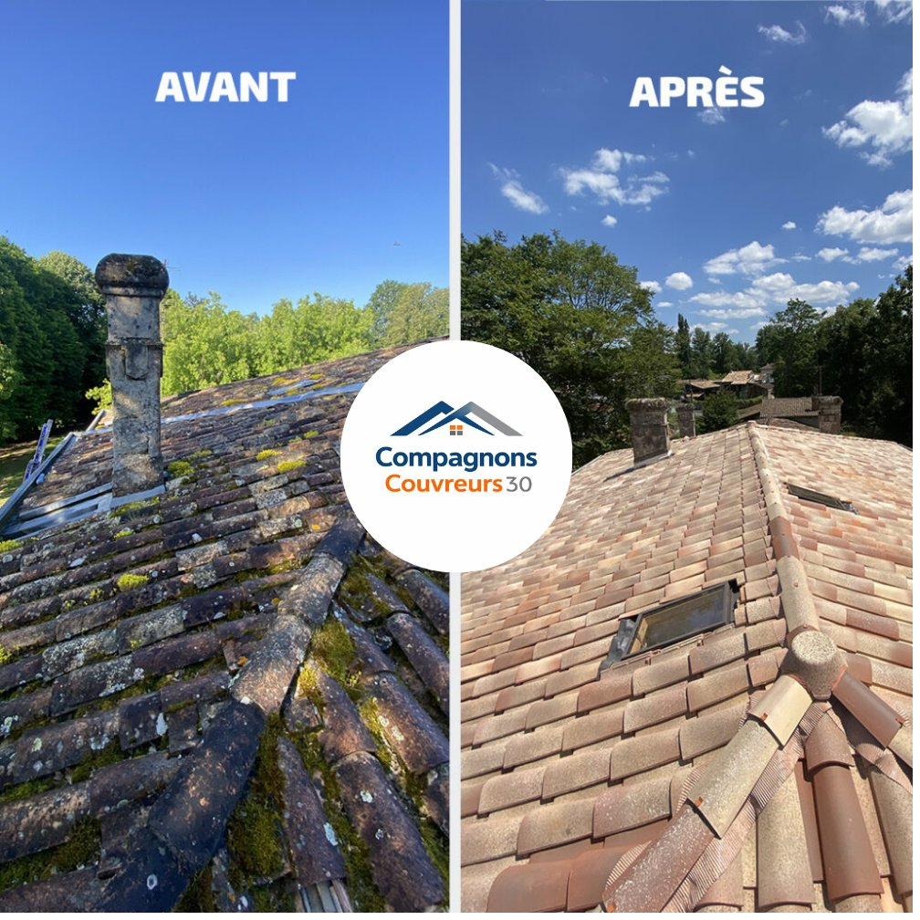 Contrôle et remise en état de toiture à Nîmes